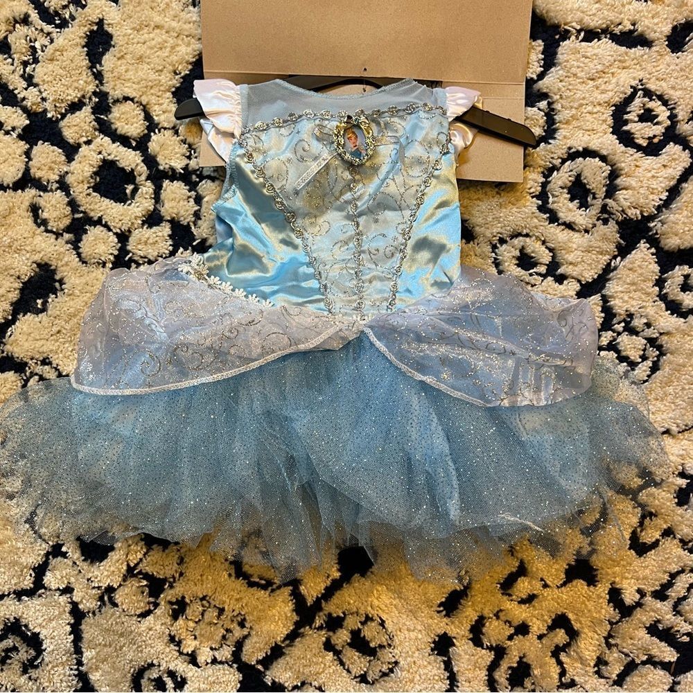 (2) TWIN Disney Baby Cinderella Costumes Sz 6mo+ baby princess dresses NWT🏷 - Picture 13 of 16